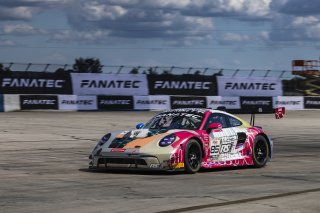 #85 Porsche 992 GT3-R of Spencer Pumpelly and Trent Hindman, RS1, GT World Challenge America, Pro, SRO America, FANATEC GT World Challenge America Powered by AWS, Sebring International Raceway, Sebring, FL May 3 - 5 2024.
 | Fabian Lagunas / SRO