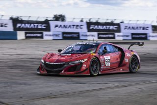 #93 Acura NSX GT3 EVO22 of Luca Mars and Zach Veach, Racers Edge Motorsports, GT World Challenge America, Pro, FANATEC GT World Challenge America Powered by AWS, SRO America, Sebring International Raceway, Sebring, FL May 3 - 5 2024.
 | Fabian Lagunas / SRO