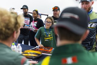 Autograph session at FANATEC GT World Challenge America Powered by AWS, SRO America, Sebring International Raceway, Sebring, FL May 3 - 5 2024.
 | Fabian Lagunas / SRO