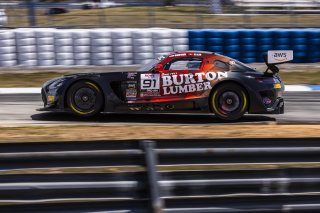 #91 Mercedes-AMG GT3 of Jeff Burton and Philip Ellis, Regulator Racing, GT World Challenge America, Pro-Am, SRO America, FANATEC GT World Challenge America Powered by AWS, Sebring International Raceway, Sebring, FL May 3 - 5 2024.
 | Fabian Lagunas / SRO