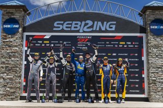 #29 BMW M4 GT3 of Justin Rothberg and Robby Foley, Turner Motorsport, GT World Challenge America, Pro-Am, FANATEC GT World Challenge America Powered by AWS, Sebring International Raceway, Sebring, FL May 3 - 5 2024.
 | Fabian Lagunas / SRO