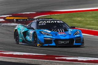 #63 Chevrolet Corvette Z06 GT3.R of Alec Udell and Tommy Milner, DXDT Racing, GT World Challenge America, Pro, SRO America, FANATEC GT World Challenge America Powered by AWS, COTA, Austin, TX May 17 - 19 2024.
 | Fabian Lagunas / SRO