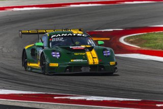 #120 Porsche 911 GT3-R of Adam Adelson and Elliott Skeer, Wright Motorsports, GT World Challenge America, Pro, FANATEC GT World Challenge America Powered by AWS, SRO America, COTA, Austin, TX May 17 - 19 2024.
 | Fabian Lagunas / SRO