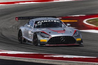 #50 Mercedes-AMG GT3 of Ross Chouest and Aaron Povoledo, Chouest Povoledo Racing, Pro-Am, GT World Challenge America, FANATEC GT World Challenge America Powered by AWS, COTA, Austin, TX May 17 - 19 2024.
 | Fabian Lagunas / SRO