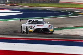 #50 Mercedes-AMG GT3 of Ross Chouest and Aaron Povoledo, Chouest Povoledo Racing, Pro-Am, GT World Challenge America, FANATEC GT World Challenge America Powered by AWS, COTA, Austin, TX May 17 - 19 2024.
 | Fabian Lagunas / SRO