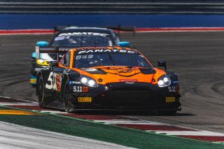 #8 Aston Martin Vantage AMR GT3 2024 of Elias Sabo and Andy Lee, TXying Lizard Motorsports, GT World Challenge America, Pro-Am, FANATEC GT World Challenge America Powered by AWS, SRO America, COTA, Austin, TX May 17 - 19 2024.
 | Fabian Lagunas / SRO