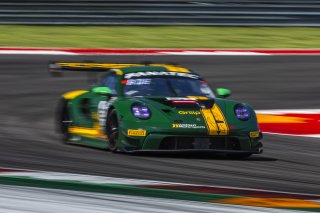 #120 Porsche 911 GT3-R of Adam Adelson and Elliott Skeer, Wright Motorsports, GT World Challenge America, Pro, FANATEC GT World Challenge America Powered by AWS, SRO America, COTA, Austin, TX May 17 - 19 2024.
 | Fabian Lagunas / SRO