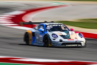#85 Porsche 992 GT3-R of Spencer Pumpelly and Trent Hindman, RS1, GT World Challenge America, Pro, SRO America, FANATEC GT World Challenge America Powered by AWS, COTA, Austin, TX May 17 - 19 2024.
 | Fabian Lagunas / SRO