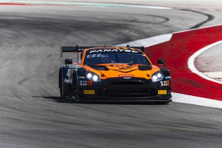 #8 Aston Martin Vantage AMR GT3 2024 of Elias Sabo and Andy Lee, TXying Lizard Motorsports, GT World Challenge America, Pro-Am, FANATEC GT World Challenge America Powered by AWS, SRO America, COTA, Austin, TX May 17 - 19 2024.
 | Fabian Lagunas / SRO