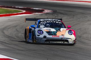 #85 Porsche 992 GT3-R of Spencer Pumpelly and Trent Hindman, RS1, GT World Challenge America, Pro, SRO America, FANATEC GT World Challenge America Powered by AWS, COTA, Austin, TX May 17 - 19 2024.
 | Fabian Lagunas / SRO