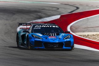 #63 Chevrolet Corvette Z06 GT3.R of Alec Udell and Tommy Milner, DXDT Racing, GT World Challenge America, Pro, SRO America, FANATEC GT World Challenge America Powered by AWS, COTA, Austin, TX May 17 - 19 2024.
 | Fabian Lagunas / SRO