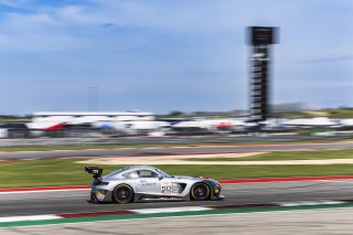 #50 Mercedes-AMG GT3 of Ross Chouest and Aaron Povoledo, Chouest Povoledo Racing, Pro-Am, GT World Challenge America, FANATEC GT World Challenge America Powered by AWS, COTA, Austin, TX May 17 - 19 2024.
 | Fabian Lagunas / SRO