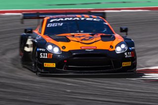 #8 Aston Martin Vantage AMR GT3 2024 of Elias Sabo and Andy Lee, TXying Lizard Motorsports, GT World Challenge America, Pro-Am, FANATEC GT World Challenge America Powered by AWS, SRO America, COTA, Austin, TX May 17 - 19 2024.
 | Fabian Lagunas / SRO