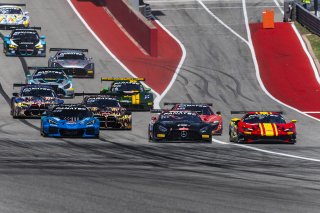 #91 Mercedes-AMG GT3 of Jeff Burton and Philip Ellis, Regulator Racing, GT World Challenge America, Pro-Am, SRO America, FANATEC GT World Challenge America Powered by AWS, COTA, Austin, TX May 17 - 19 2024.
 | Fabian Lagunas / SRO