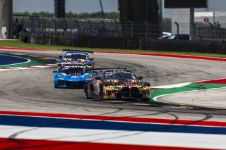 #28 BMW M4 GT3 of Varun Chocksey and Bill Auberlen, ST Racing, GT World Challenge America, Pro, SRO America, FANATEC GT World Challenge America Powered by AWS, COTA, Austin, TX May 17 - 19 2024.
 | Fabian Lagunas / SRO