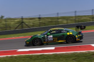 #120 Porsche 911 GT3-R of Adam Adelson and Elliott Skeer, Wright Motorsports, GT World Challenge America, Pro, FANATEC GT World Challenge America Powered by AWS, SRO America, COTA, Austin, TX May 17 - 19 2024.
 | Fabian Lagunas / SRO