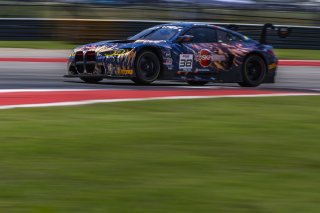 #38 BMW M4 GT3 of Samantha Tan and Neil Verhagen, ST Racing, GT World Challenge America, Pro-Am, SRO America, FANATEC GT World Challenge America Powered by AWS, COTA, Austin, TX May 17 - 19 2024.
 | Fabian Lagunas / SRO