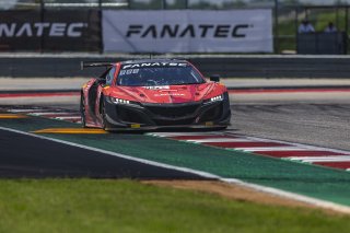 #93 Acura NSX GT3 EVO22 of Luca Mars and Zach Veach, Racers Edge Motorsports, GT World Challenge America, Pro, FANATEC GT World Challenge America Powered by AWS, SRO America, COTA, Austin, TX May 17 - 19 2024.
 | Fabian Lagunas / SRO