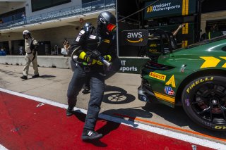 #120 Porsche 911 GT3-R of Adam Adelson and Elliott Skeer, Wright Motorsports, GT World Challenge America, Pro, FANATEC GT World Challenge America Powered by AWS, SRO America, COTA, Austin, TX May 17 - 19 2024.
 | Fabian Lagunas / SRO