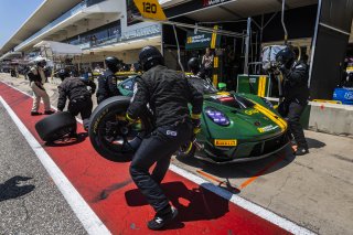 #120 Porsche 911 GT3-R of Adam Adelson and Elliott Skeer, Wright Motorsports, GT World Challenge America, Pro, FANATEC GT World Challenge America Powered by AWS, SRO America, COTA, Austin, TX May 17 - 19 2024.
 | Fabian Lagunas / SRO