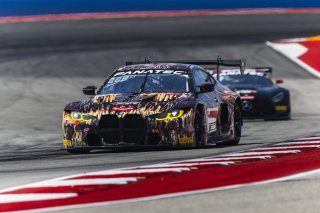 #28 BMW M4 GT3 of Varun Chocksey and Bill Auberlen, ST Racing, GT World Challenge America, Pro, SRO America, FANATEC GT World Challenge America Powered by AWS, COTA, Austin, TX May 17 - 19 2024.
 | Fabian Lagunas / SRO