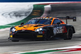 #8 Aston Martin Vantage AMR GT3 2024 of Elias Sabo and Andy Lee, TXying Lizard Motorsports, GT World Challenge America, Pro-Am, FANATEC GT World Challenge America Powered by AWS, SRO America, COTA, Austin, TX May 17 - 19 2024.
 | Fabian Lagunas / SRO