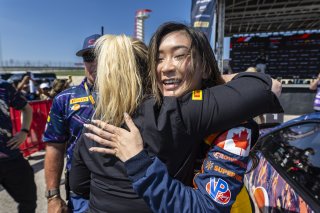 #38 BMW M4 GT3 of Samantha Tan and Neil Verhagen, ST Racing, GT World Challenge America, Pro-Am, SRO America, FANATEC GT World Challenge America Powered by AWS, COTA, Austin, TX May 17 - 19 2024.
 | Fabian Lagunas / SRO