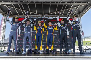 #38 BMW M4 GT3 of Samantha Tan and Neil Verhagen, ST Racing, GT World Challenge America, Pro-Am, SRO America, FANATEC GT World Challenge America Powered by AWS, COTA, Austin, TX May 17 - 19 2024.
 | Fabian Lagunas / SRO