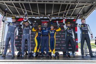 #38 BMW M4 GT3 of Samantha Tan and Neil Verhagen, ST Racing, GT World Challenge America, Pro-Am, SRO America, FANATEC GT World Challenge America Powered by AWS, COTA, Austin, TX May 17 - 19 2024.
 | Fabian Lagunas / SRO