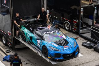 #63 Chevrolet Corvette Z06 GT3.R of Alec Udell and Tommy Milner, DXDT Racing, GT World Challenge America, Pro, SRO America, FANATEC GT World Challenge America Powered by AWS, COTA, Austin, TX May 17 - 19 2024.
 | Fabian Lagunas / SRO