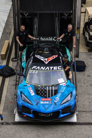 #63 Chevrolet Corvette Z06 GT3.R of Alec Udell and Tommy Milner, DXDT Racing, GT World Challenge America, Pro, SRO America, FANATEC GT World Challenge America Powered by AWS, COTA, Austin, TX May 17 - 19 2024.
 | Fabian Lagunas / SRO