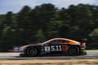 #8 Aston Martin Vantage AMR GT3 2024 of Elias Sabo and Andy Lee, Flying Lizard Motorsports, GT World Challenge America, Pro-Am, FANATEC GT World Challenge America Powered by AWS, SRO America, VIR, Alton, VA July 19 - 21 2024.
 | Fabian Lagunas / SRO      