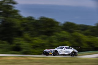 #50 Mercedes-AMG GT3 of Ross Chouest and Aaron Povoledo, Chouest Povoledo Racing, Pro-Am, GT World Challenge America, FANATEC GT World Challenge America Powered by AWS, VIR, Alton, VA July 19 - 21 2024.
 | Fabian Lagunas / SRO      