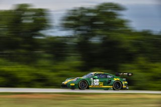#120 Porsche 911 GT3-R of Adam Adelson and Elliott Skeer, Wright Motorsports, GT World Challenge America, Pro, FANATEC GT World Challenge America Powered by AWS, SRO America, VIR, Alton, VA July 19 - 21 2024.
 | Fabian Lagunas / SRO      