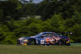#38 BMW M4 GT3 of Samantha Tan and Neil Verhagen, ST Racing, GT World Challenge America, Pro-Am, SRO America, FANATEC GT World Challenge America Powered by AWS, VIR, Alton, VA July 19 - 21 2024.
 | Fabian Lagunas / SRO      