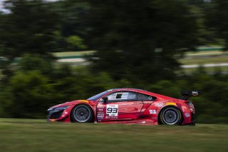 #93 Acura NSX GT3 EVO22 of Luca Mars and Zach Veach, Racers Edge Motorsports, GT World Challenge America, Pro, FANATEC GT World Challenge America Powered by AWS, SRO America, VIR, Alton, VA July 19 - 21 2024.
 | Fabian Lagunas / SRO      
