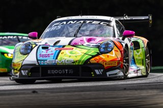 #32 Porsche 911 GT3-R of Kyle Washington and Tom Sargent, GMG Racing, GT World Challenge America, Pro-Am, FANATEC GT World Challenge America Powered by AWS, VIR, Alton, VA July 19 - 21 2024.
 | Fabian Lagunas / SRO           
