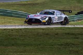 #50 Mercedes-AMG GT3 of Ross Chouest and Aaron Povoledo, Chouest Povoledo Racing, Pro-Am, GT World Challenge America, FANATEC GT World Challenge America Powered by AWS, VIR, Alton, VA July 19 - 21 2024.
 | Fabian Lagunas / SRO           
