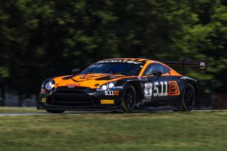 #8 Aston Martin Vantage AMR GT3 2024 of Elias Sabo and Andy Lee, Flying Lizard Motorsports, GT World Challenge America, Pro-Am, FANATEC GT World Challenge America Powered by AWS, SRO America, VIR, Alton, VA July 19 - 21 2024.
 | Fabian Lagunas / SRO           