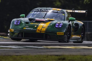 #120 Porsche 911 GT3-R of Adam Adelson and Elliott Skeer, Wright Motorsports, GT World Challenge America, Pro, FANATEC GT World Challenge America Powered by AWS, SRO America, VIR, Alton, VA July 19 - 21 2024.
 | Fabian Lagunas / SRO           