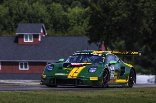 #120 Porsche 911 GT3-R of Adam Adelson and Elliott Skeer, Wright Motorsports, GT World Challenge America, Pro, FANATEC GT World Challenge America Powered by AWS, SRO America, VIR, Alton, VA July 19 - 21 2024.
 | Fabian Lagunas / SRO           