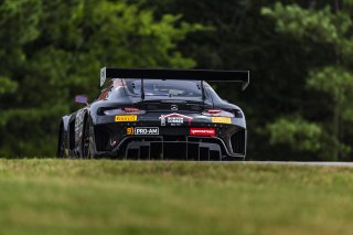 #91 Mercedes-AMG GT3 of Jeff Burton and Philip Ellis, Regulator Racing, GT World Challenge America, Pro-Am, SRO America, FANATEC GT World Challenge America Powered by AWS, VIR, Alton, VA July 19 - 21 2024.
 | Fabian Lagunas / SRO      