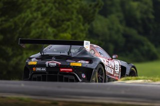 #91 Mercedes-AMG GT3 of Jeff Burton and Philip Ellis, Regulator Racing, GT World Challenge America, Pro-Am, SRO America, FANATEC GT World Challenge America Powered by AWS, VIR, Alton, VA July 19 - 21 2024.
 | Fabian Lagunas / SRO      