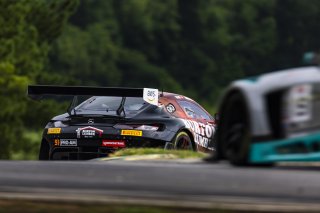 #91 Mercedes-AMG GT3 of Jeff Burton and Philip Ellis, Regulator Racing, GT World Challenge America, Pro-Am, SRO America, FANATEC GT World Challenge America Powered by AWS, VIR, Alton, VA July 19 - 21 2024.
 | Fabian Lagunas / SRO      