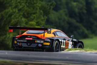 #8 Aston Martin Vantage AMR GT3 2024 of Elias Sabo and Andy Lee, Flying Lizard Motorsports, GT World Challenge America, Pro-Am, FANATEC GT World Challenge America Powered by AWS, SRO America, VIR, Alton, VA July 19 - 21 2024.
 | Fabian Lagunas / SRO      