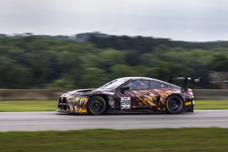 #28 BMW M4 GT3 of Varun Chocksey and Bill Auberlen, ST Racing, GT World Challenge America, Pro, SRO America, FANATEC GT World Challenge America Powered by AWS, VIR, Alton, VA July 19 - 21 2024.
 | Fabian Lagunas / SRO           