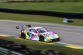 #32 Porsche 911 GT3-R of Kyle Washington and Tom Sargent, GMG Racing, GT World Challenge America, Pro-Am, FANATEC GT World Challenge America Powered by AWS, VIR, Alton, VA July 19 - 21 2024.
 | Fabian Lagunas / SRO      