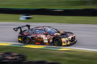 #28 BMW M4 GT3 of Varun Chocksey and Bill Auberlen, ST Racing, GT World Challenge America, Pro, SRO America, FANATEC GT World Challenge America Powered by AWS, VIR, Alton, VA July 19 - 21 2024.
 | Fabian Lagunas / SRO      