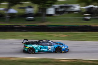 #63 Chevrolet Corvette Z06 GT3.R of Alec Udell and Tommy Milner, DXDT Racing, GT World Challenge America, Pro, SRO America, FANATEC GT World Challenge America Powered by AWS, VIR, Alton, VA July 19 - 21 2024.
 | Fabian Lagunas / SRO      