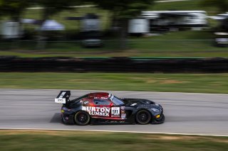 #91 Mercedes-AMG GT3 of Jeff Burton and Philip Ellis, Regulator Racing, GT World Challenge America, Pro-Am, SRO America, FANATEC GT World Challenge America Powered by AWS, VIR, Alton, VA July 19 - 21 2024.
 | Fabian Lagunas / SRO      